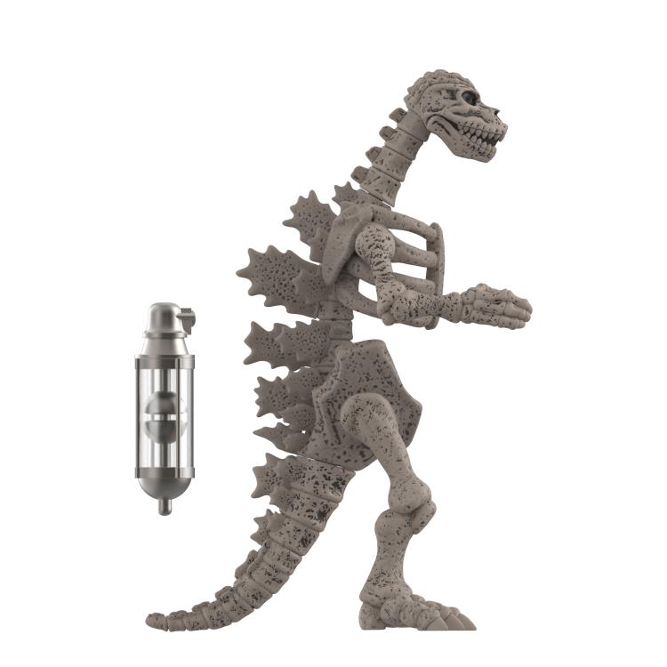 Toho ReAction Godzilla Skeleton (Grey) Action Figure Gallery Image 4