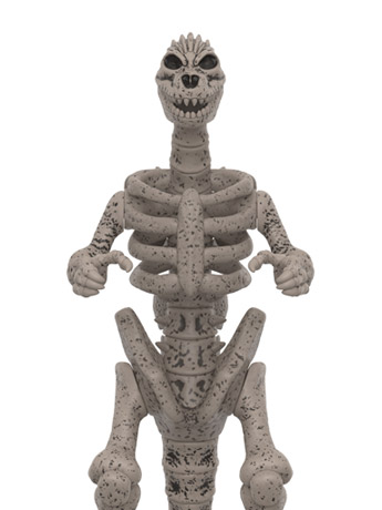 Toho ReAction Godzilla Skeleton (Grey) Action Figure Gallery Image 2
