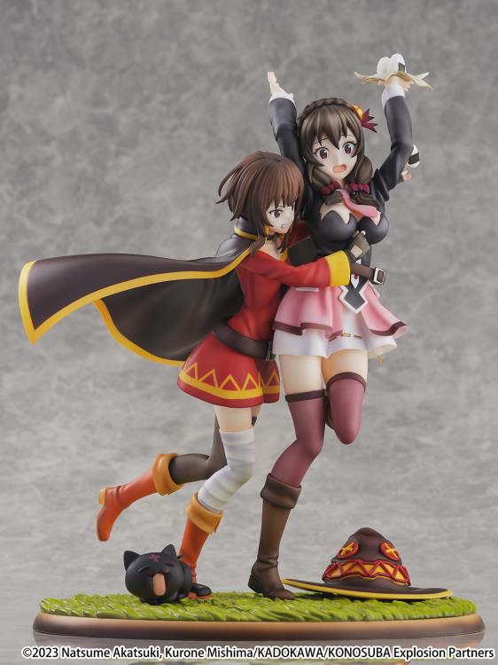 KonoSuba Megumin and Yunyun (They Are Friends Ver.) 1/7 Scale Shibuya Scramble Figure Gallery Image 9