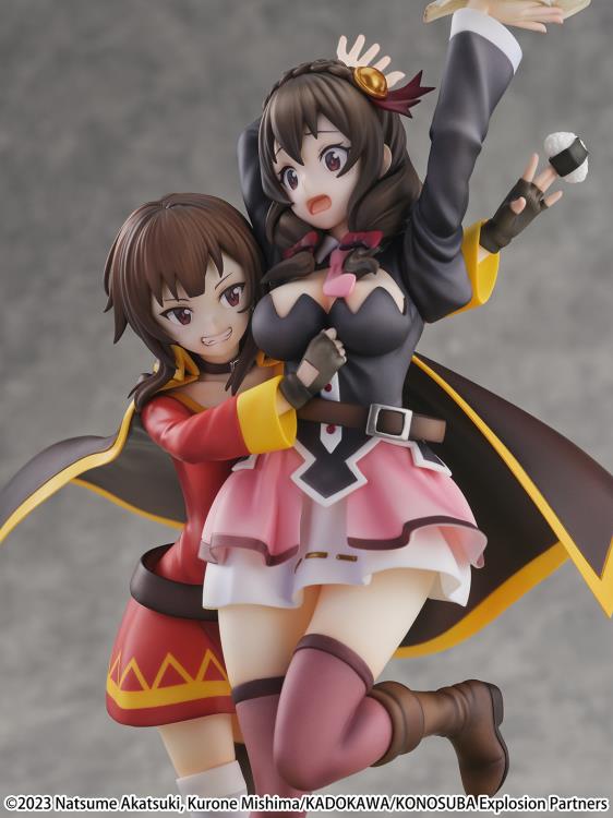 KonoSuba Megumin and Yunyun (They Are Friends Ver.) 1/7 Scale Shibuya Scramble Figure Gallery Image 12