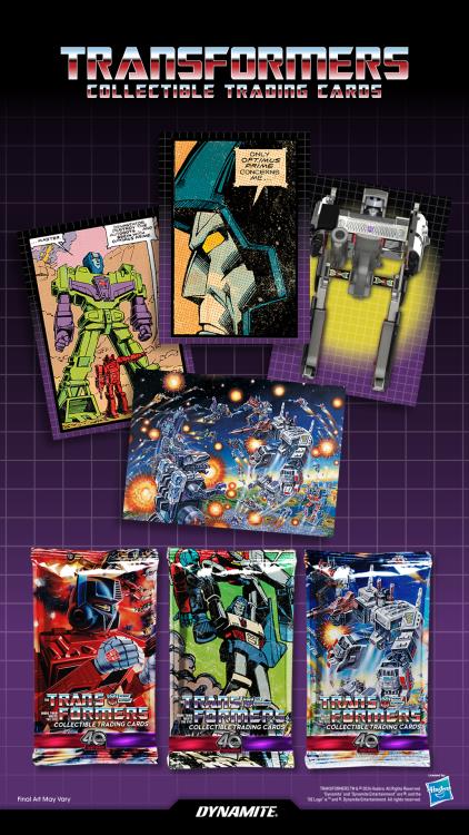 Transformers 40th Anniversary Collector Box of 24 Trading Card Packs