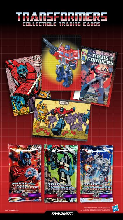 Transformers 40th Anniversary Collector Box of 24 Trading Card Packs