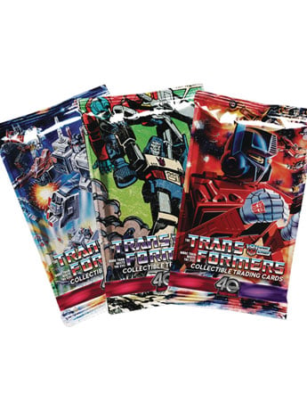 Transformers 40th Anniversary Collector Box of 24 Trading Card Packs