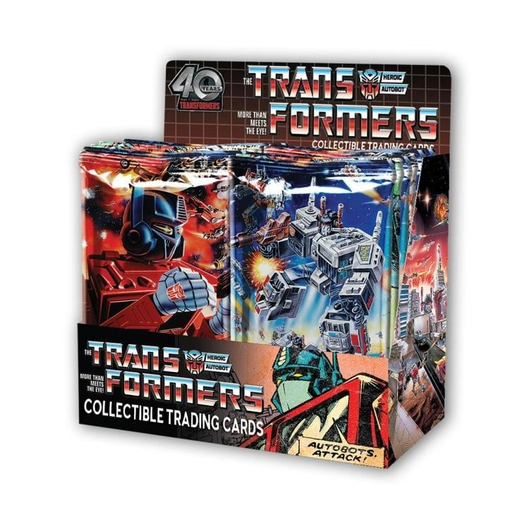 Transformers 40th Anniversary Collector Box of 24 Trading Card Packs