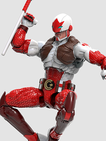 Captain Canuck Iconic Heroes Series Captain Canuck 1/12 Scale Action Figure Gallery Image 2