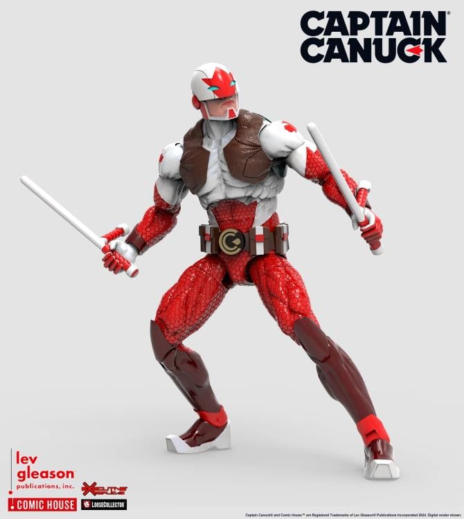 Captain Canuck Iconic Heroes Series Captain Canuck 1/12 Scale Action Figure Gallery Image 3