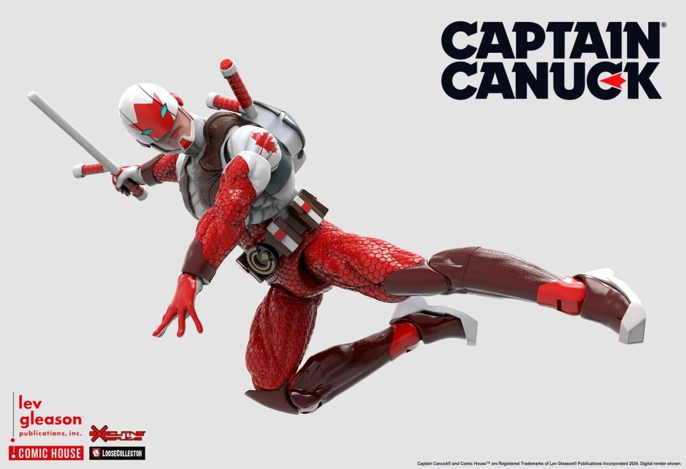 Captain Canuck Iconic Heroes Series Captain Canuck 1/12 Scale Action Figure Gallery Image 5