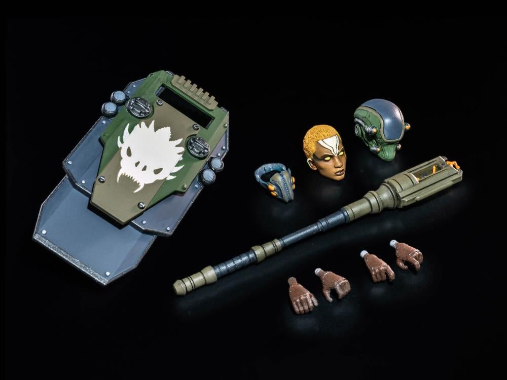 Cosmic Legions: OxKrewe: Book Two, Harrow Zone Jobara Kee Action Figure Gallery Image 11