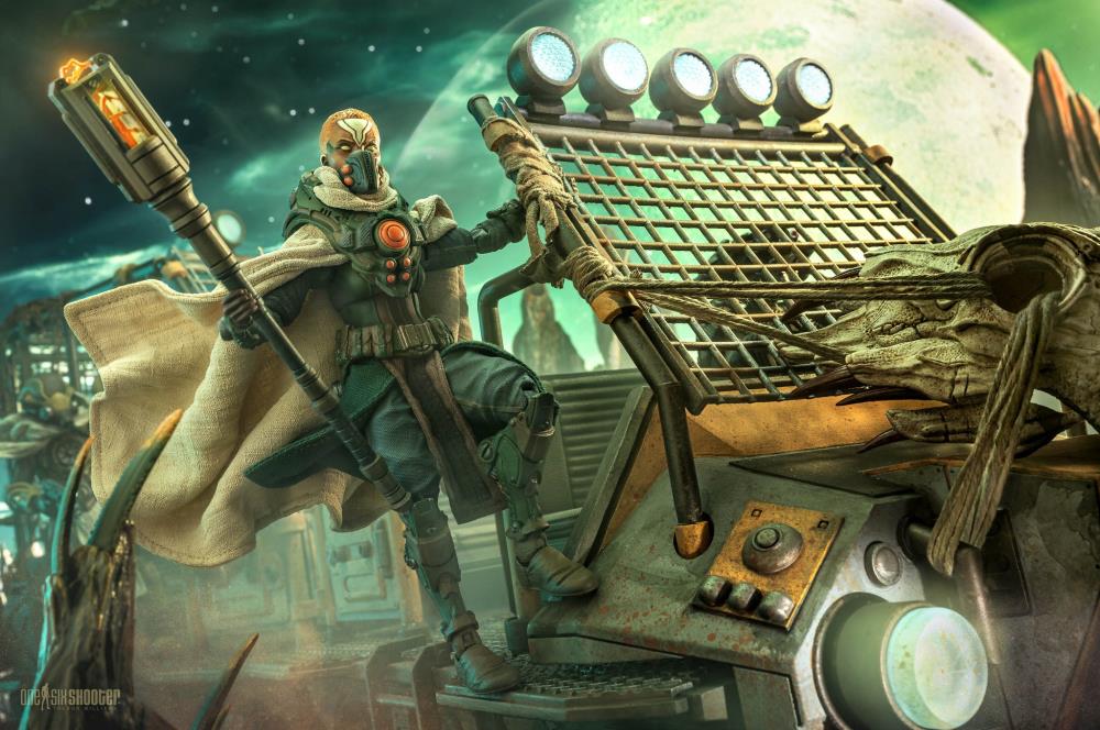Cosmic Legions: OxKrewe: Book Two, Harrow Zone Jobara Kee Action Figure Gallery Image 3