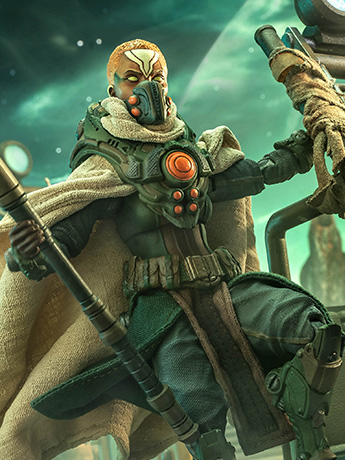 Cosmic Legions: OxKrewe: Book Two, Harrow Zone Jobara Kee Action Figure Gallery Image 2