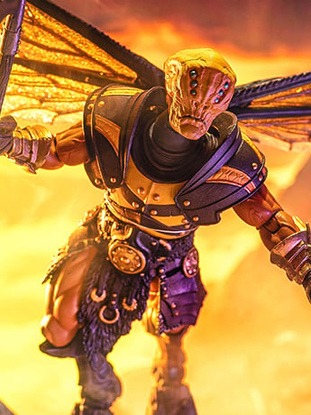 Cosmic Legions: OxKrewe: Book Two, Harrow Zone Anthophilees Action Figure Gallery Image 2