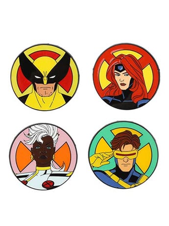 Marvel X-Men '97 Lapel Pin Set Gallery Image 2