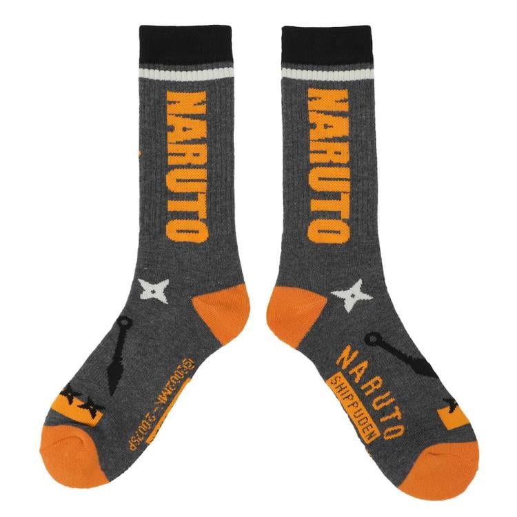 Naruto: Shippuden Crew Socks Three-Pack Gallery Image 4