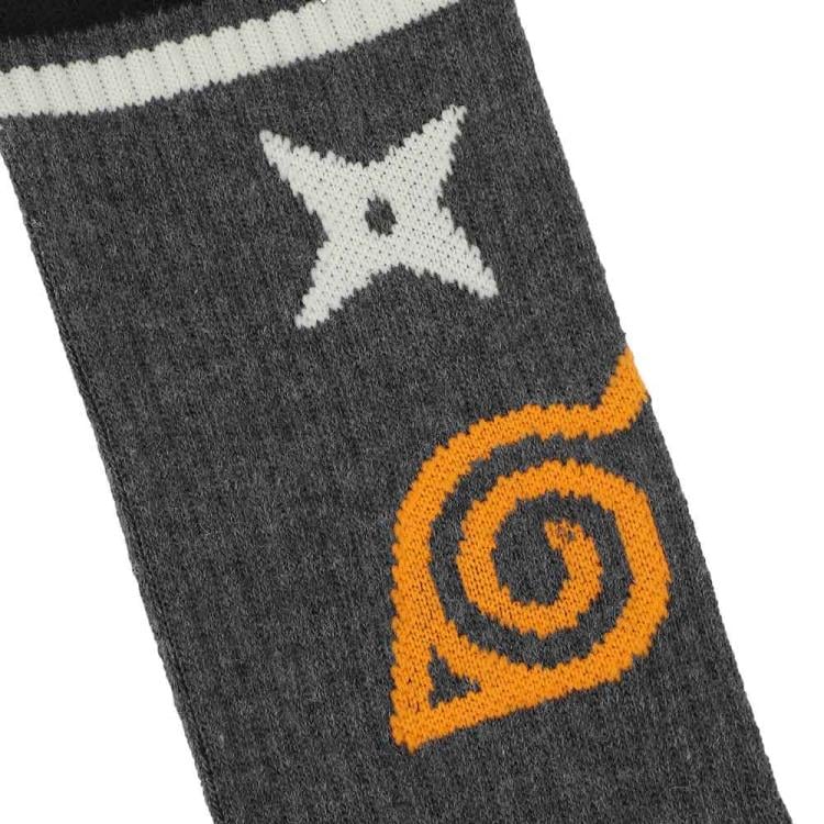 Naruto: Shippuden Crew Socks Three-Pack Gallery Image 5