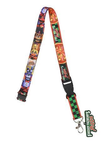 Five Nights at Freddy's Pizza Staff Lanyard Gallery Image 2
