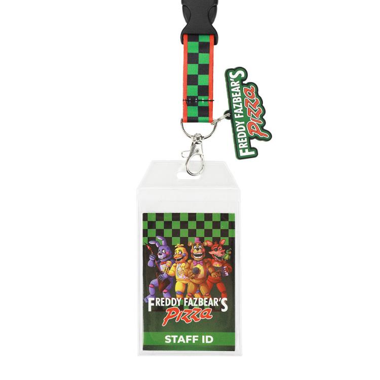 Five Nights at Freddy's Pizza Staff Lanyard Gallery Image 3