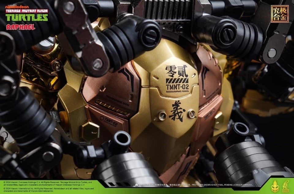 Teenage Mutant Ninja Turtles HB0086 Raphael (Year of the Dragon Gold Turtle Ver.) Figure Gallery Image 13