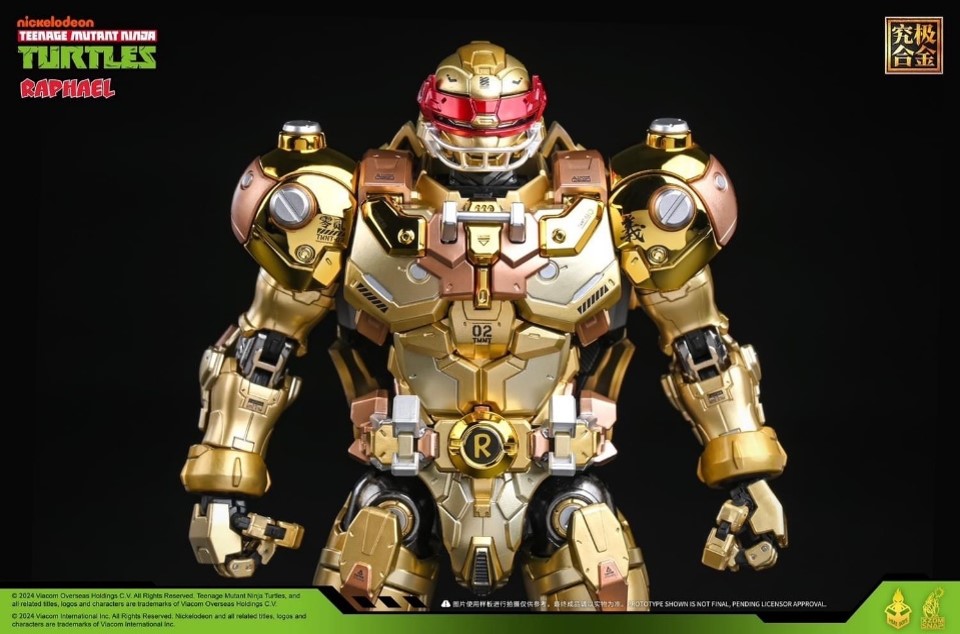 Teenage Mutant Ninja Turtles HB0086 Raphael (Year of the Dragon Gold Turtle Ver.) Figure Gallery Image 10