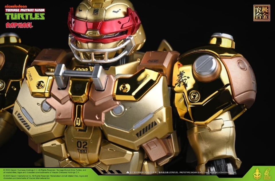 Teenage Mutant Ninja Turtles HB0086 Raphael (Year of the Dragon Gold Turtle Ver.) Figure Gallery Image 11