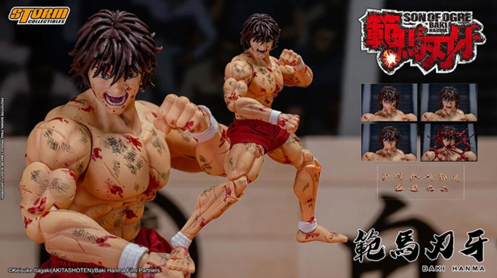 Storm Collectibles範馬刃牙 BHSA01 Baki Hanma Baki Hanma: Son of Ogre Saba Grand Arena Series Baki Hanma (Battle
