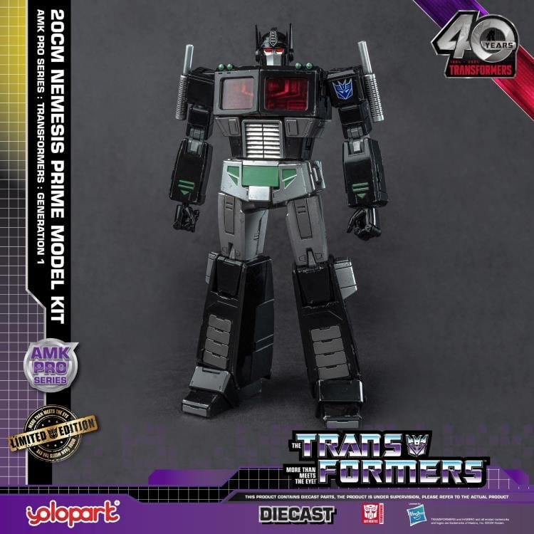 Transformers 40th Anniversary AMK Pro Nemesis Prime Model Kit Gallery Image 4