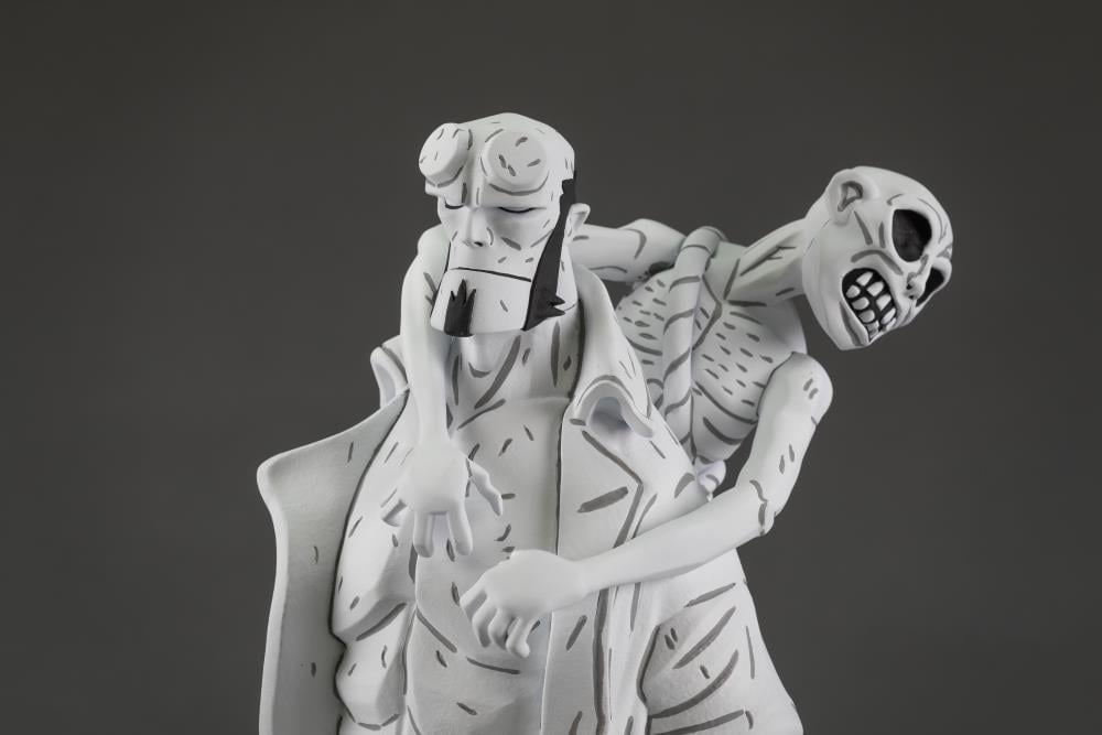 Hellboy 30th Anniversary (Black & White Variant) PX Previews Exclusive Limited Edition Figure Gallery Image 7
