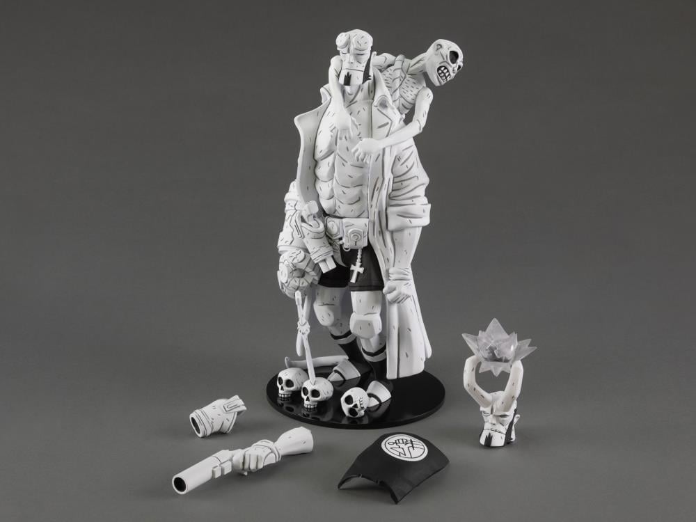 Hellboy 30th Anniversary (Black & White Variant) PX Previews Exclusive Limited Edition Figure Gallery Image 8