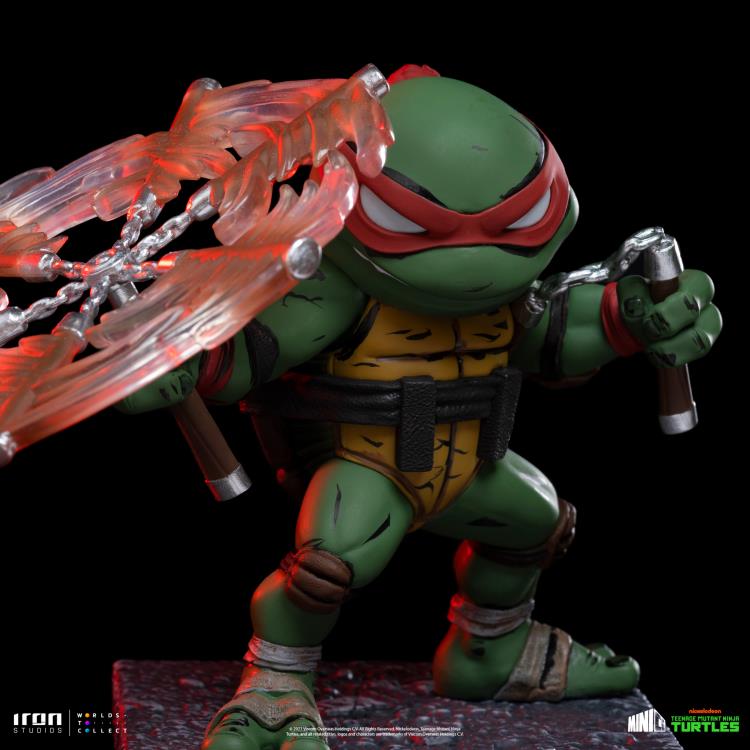 Teenage Mutant Ninja Turtles MiniCo Michelangelo (V.2 Red Mask Ver.) PX Previews Exclusive Limited Edition Figure Gallery Image 10