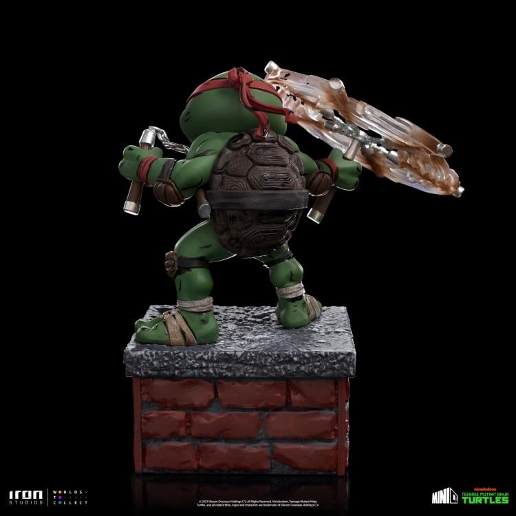 Teenage Mutant Ninja Turtles MiniCo Michelangelo (V.2 Red Mask Ver.) PX Previews Exclusive Limited Edition Figure Gallery Image 7