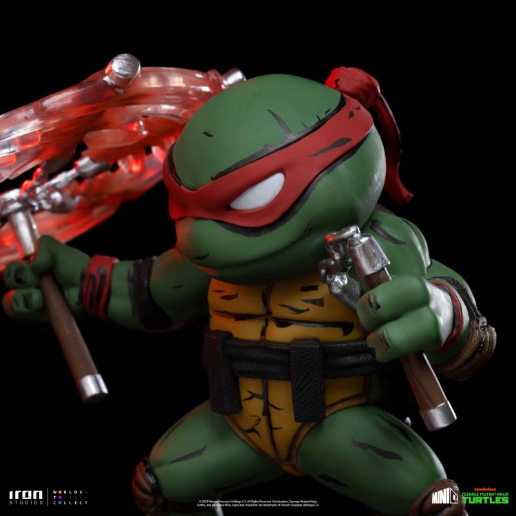 Teenage Mutant Ninja Turtles MiniCo Michelangelo (V.2 Red Mask Ver.) PX Previews Exclusive Limited Edition Figure Gallery Image 11