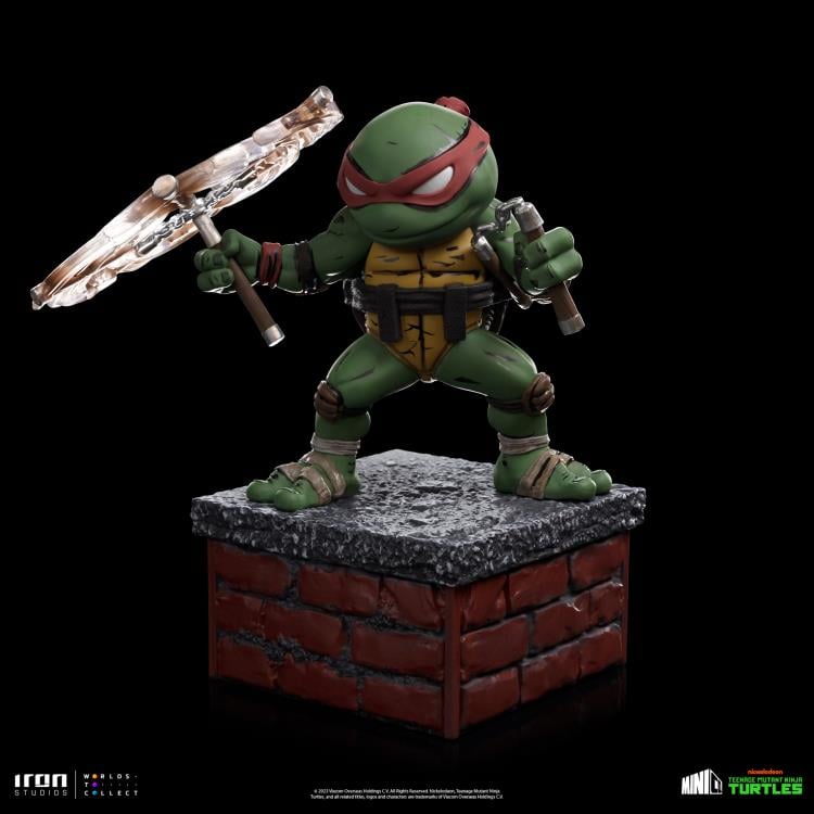 Teenage Mutant Ninja Turtles MiniCo Michelangelo (V.2 Red Mask Ver.) PX Previews Exclusive Limited Edition Figure Gallery Image 5