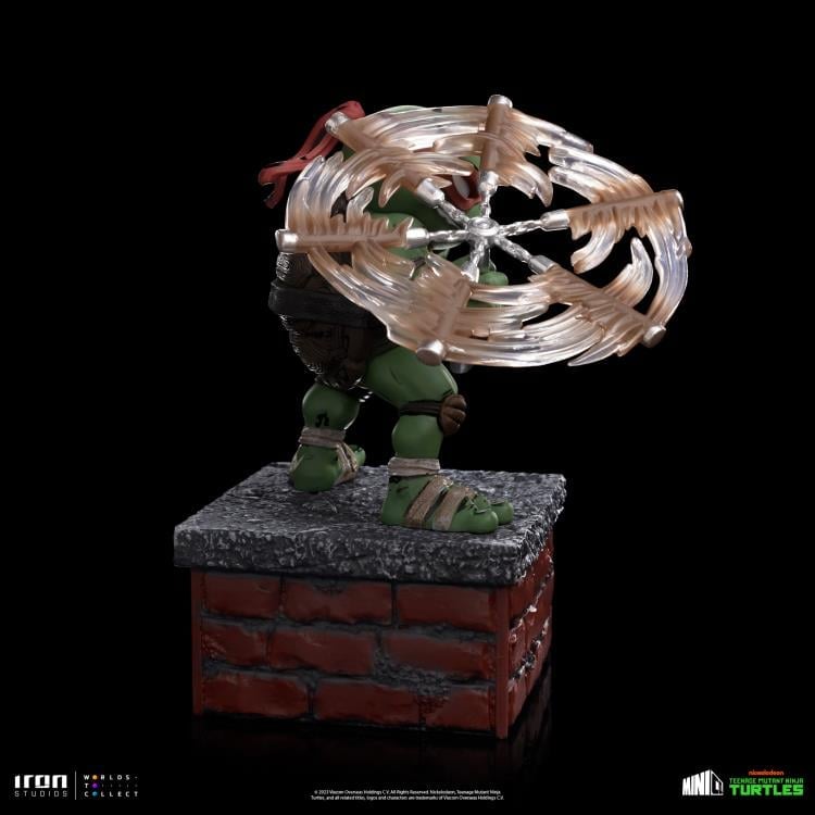 Teenage Mutant Ninja Turtles MiniCo Michelangelo (V.2 Red Mask Ver.) PX Previews Exclusive Limited Edition Figure Gallery Image 8