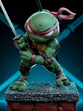 Teenage Mutant Ninja Turtles MiniCo Leonardo (V.2 Red Mask Ver.) PX Previews Exclusive Limited Edition Figure Gallery Image 2