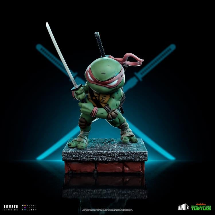 Teenage Mutant Ninja Turtles MiniCo Leonardo (V.2 Red Mask Ver.) PX Previews Exclusive Limited Edition Figure Gallery Image 3