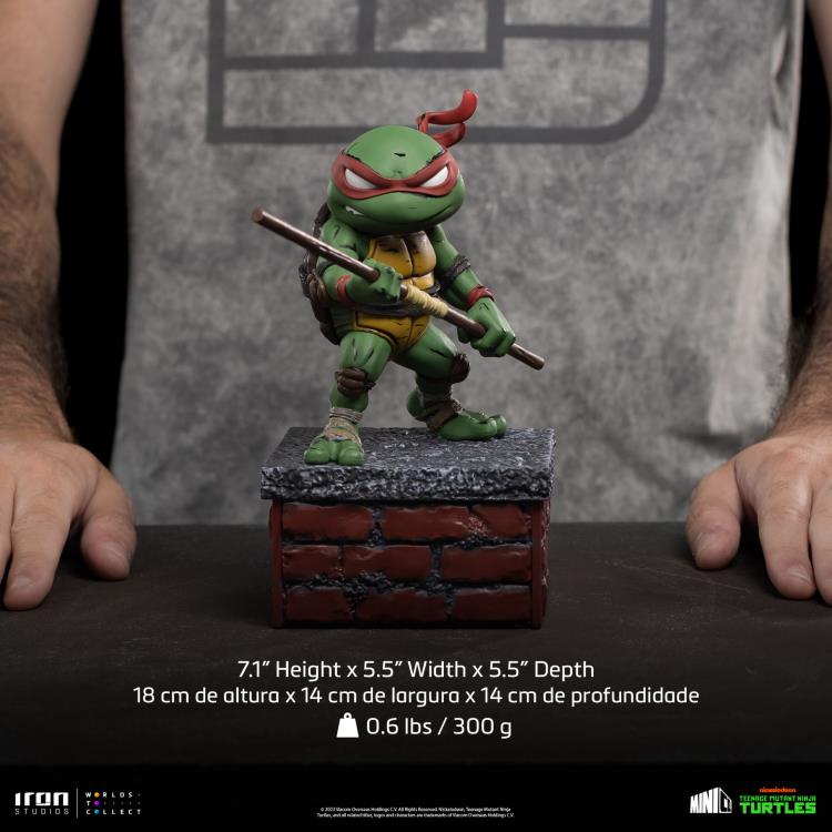 Teenage Mutant Ninja Turtles MiniCo Donatello (V.2 Red Mask Ver.) PX Previews Exclusive Limited Edition Figure Gallery Image 12