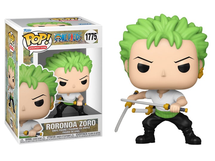 One Piece Pop! Animation #1775 Roronoa Zoro (Two Sword Style) Gallery Image 1