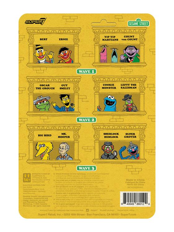 Sesame Street ReAction Sherlock Hemlock Action Figure Gallery Image 7