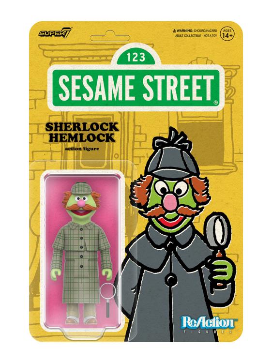 Sesame Street ReAction Sherlock Hemlock Action Figure Gallery Image 6