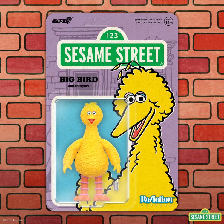 Sesame Street ReAction Big Bird Action Figure