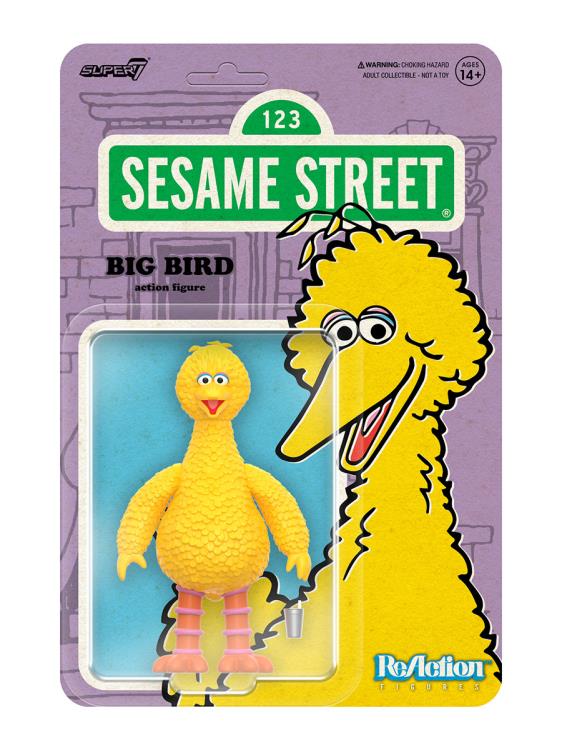 Sesame Street ReAction Big Bird Action Figure