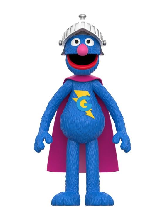 Sesame Street ReAction Super Grover Action Figure Gallery Image 4