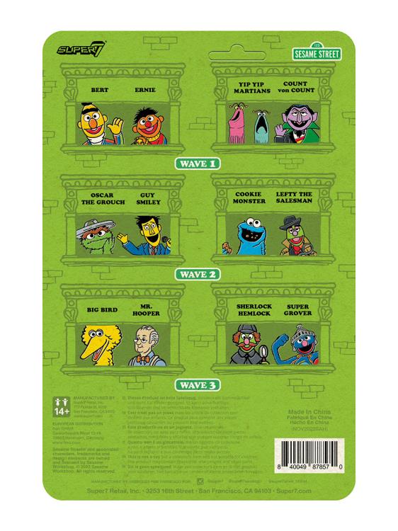 Sesame Street ReAction Super Grover Action Figure Gallery Image 7