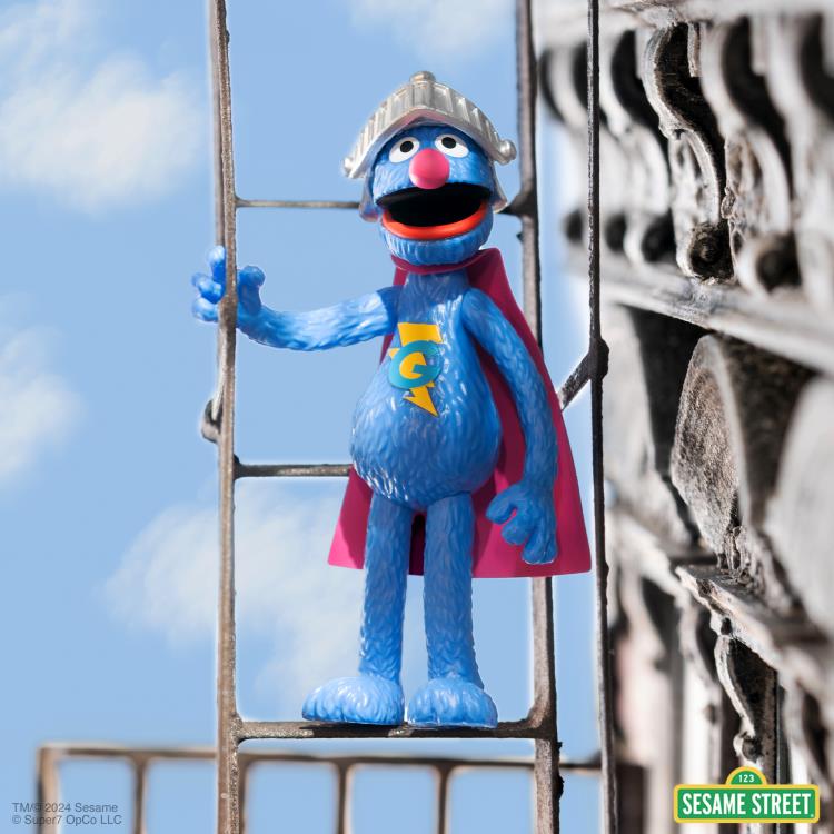 Sesame Street ReAction Super Grover Action Figure Gallery Image 3