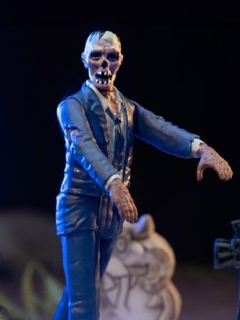 Pre-Code Horror ReAction Heartless Zombie PX Previews Exclusive Action Figure Gallery Image 2