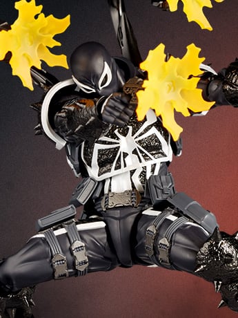 Image of Marvel Amazing Yamaguchi Revoltech NR061 Agent Venom Action Figure (Reissue)