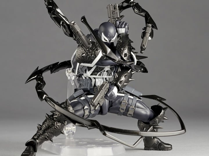 Marvel Amazing Yamaguchi Revoltech NR061 Agent Venom Action Figure