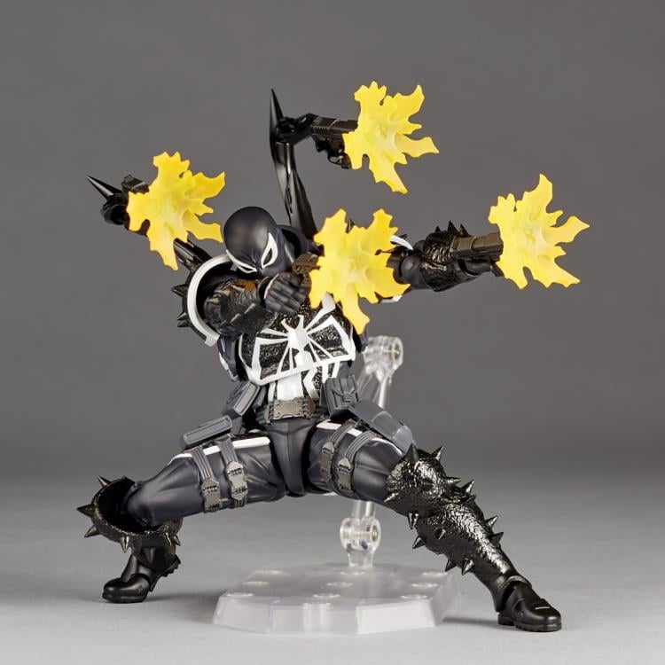 Marvel Amazing Yamaguchi Revoltech NR061 Agent Venom Action Figure (Reissue) Gallery Image 11