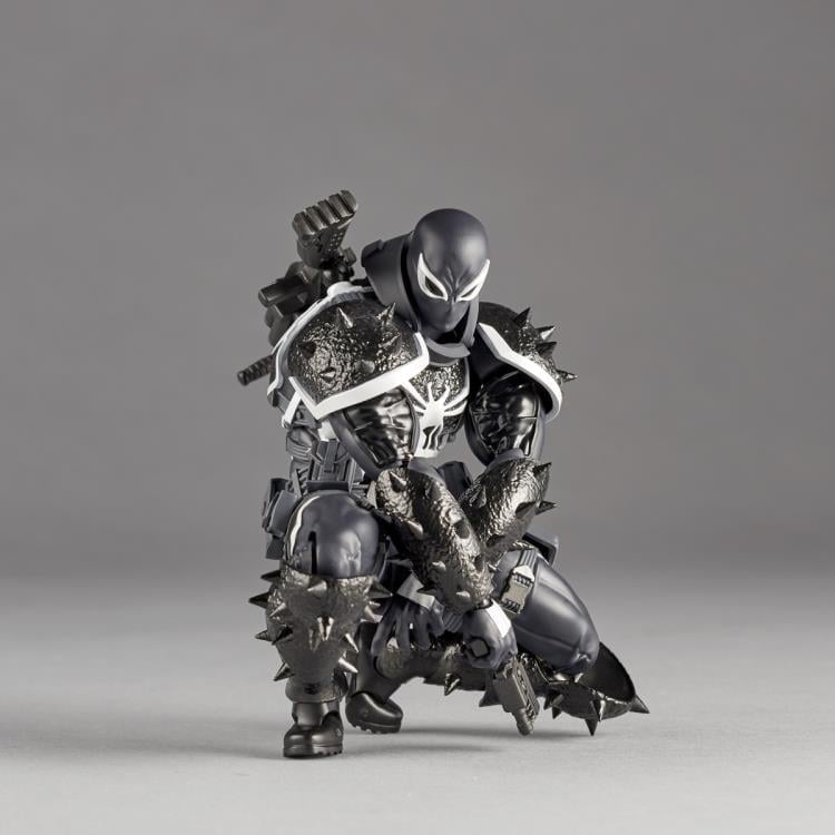 Marvel Amazing Yamaguchi Revoltech NR061 Agent Venom Action Figure (Reissue) Gallery Image 8
