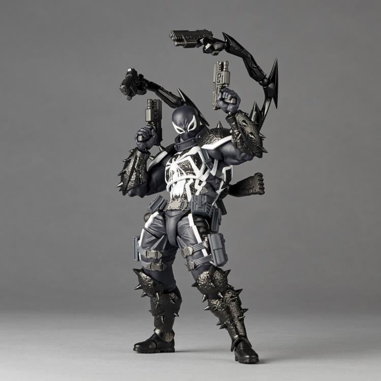 Marvel Amazing Yamaguchi Revoltech NR061 Agent Venom Action Figure (Reissue) Gallery Image 3