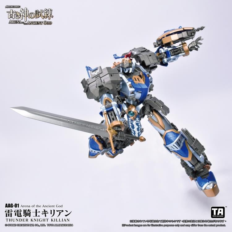 ARCHECORE: Arena of the Ancient God AAG-01 Thunder Knight Killian Gallery Image 7